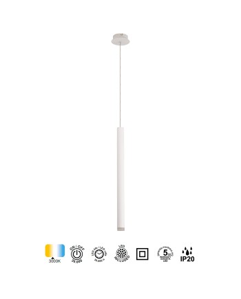 CALA * COLGANTE 1L LED 6W - BLANCO